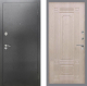 Входная металлическая Дверь Рекс (REX) 2А Серебро Антик FL-2 Беленый дуб в Кашире