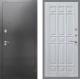 Входная металлическая Дверь Рекс (REX) 2А Серебро Антик FL-33 Сандал белый в Кашире
