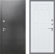 Входная металлическая Дверь Рекс (REX) 2А Серебро Антик FL-33 Силк Сноу в Кашире