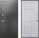 Входная металлическая Дверь Рекс (REX) 2А Серебро Антик FL-39 Сандал белый в Кашире