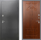 Входная металлическая Дверь Рекс (REX) 2А Серебро Антик FL-58 Морёная берёза в Кашире