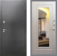Входная металлическая Дверь Рекс (REX) 2А Серебро Антик FLZ-120 Беленый дуб в Кашире