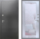 Входная металлическая Дверь Рекс (REX) 2А Серебро Антик Зеркало Пастораль Сандал белый в Кашире