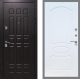 Входная металлическая Дверь Рекс (REX) 8 FL-128 Белый ясень в Кашире