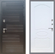 Входная металлическая Дверь Рекс (REX) премиум 185 FL-128 Белый ясень в Кашире