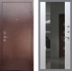 Входная металлическая Дверь Рекс (REX) 1 СБ-16 с Зеркалом Лиственница беж в Кашире