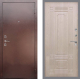 Входная металлическая Дверь Рекс (REX) 1 FL-2 Беленый дуб в Кашире