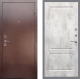 Входная металлическая Дверь Рекс (REX) 1 FL-117 Бетон светлый в Кашире