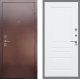 Входная металлическая Дверь Рекс (REX) 1 FL-243 Силк Сноу в Кашире