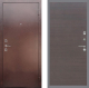 Входная металлическая Дверь Рекс (REX) 1 GL венге поперечный в Кашире