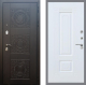 Входная металлическая Дверь Рекс (REX) 10 FL-2 Силк Сноу в Кашире