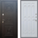 Входная металлическая Дверь Рекс (REX) 10 FL-33 Белый ясень в Кашире