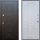 Входная металлическая Дверь Рекс (REX) 10 FL-128 Сандал белый в Кашире
