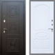 Входная металлическая Дверь Рекс (REX) 10 FL-128 Силк Сноу в Кашире
