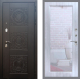 Дверь Рекс (REX) 10 Зеркало Пастораль Сандал белый в Кашире