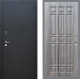 Входная металлическая Дверь Рекс (REX) 1A Черный Муар FL-33 Сандал грей в Кашире