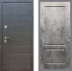 Входная металлическая Дверь Рекс (REX) 21 FL-117 Бетон темный в Кашире