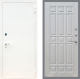 Входная металлическая Дверь Рекс (REX) 1А Белая шагрень FL-33 Лиственница беж в Кашире
