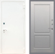 Дверь Рекс (REX) 1А Белая шагрень FL-117 Грей софт в Кашире