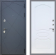 Входная металлическая Дверь Рекс (REX) 13 Силк Титан FL-128 Белый ясень в Кашире