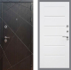 Входная металлическая Дверь Рекс (REX) 13 Венге Сити Белый ясень в Кашире