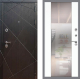 Входная металлическая Дверь Рекс (REX) 13 Венге СБ-16 Зеркало Силк Сноу в Кашире