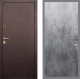 Входная металлическая Дверь Рекс (REX) Лайт 3К FL-290 Бетон темный в Кашире