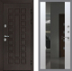 Входная металлическая Дверь Рекс (REX) Сенатор 3К СБ-16 Зеркало Белый ясень в Кашире