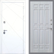 Входная металлическая Дверь Рекс (REX) 13 Силк Сноу FL-33 Сандал белый в Кашире