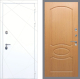 Входная металлическая Дверь Рекс (REX) 13 Силк Сноу FL-128 Дуб в Кашире