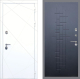 Входная металлическая Дверь Рекс (REX) 13 Силк Сноу FL-289 Ясень черный в Кашире