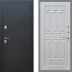 Входная металлическая Дверь Рекс (REX) 5 Черный Муар FL-33 Лиственница беж в Кашире