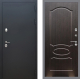 Входная металлическая Дверь Рекс (REX) 5 Черный Муар FL-128 Венге светлый в Кашире