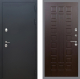 Входная металлическая Дверь Рекс (REX) 5 Черный Муар FL-183 Венге в Кашире