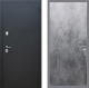 Входная металлическая Дверь Рекс (REX) 5 Черный Муар FL-290 Бетон темный в Кашире