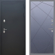 Входная металлическая Дверь Рекс (REX) 5 Черный Муар FL-291 Силк титан в Кашире