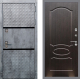 Входная металлическая Дверь Рекс (REX) 15 Бетон Темный FL-128 Венге светлый в Кашире