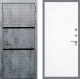 Входная металлическая Дверь Рекс (REX) 15 Бетон Темный FL-291 Силк Сноу в Кашире