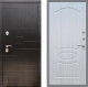 Входная металлическая Дверь Рекс (REX) 20 FL-128 Сандал белый в Кашире