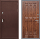 Входная металлическая Дверь Рекс (REX) 5А FL-33 орех тисненый в Кашире