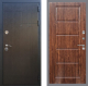 Входная металлическая Дверь Рекс (REX) Премиум-246 FL-39 орех тисненый в Кашире