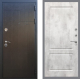 Входная металлическая Дверь Рекс (REX) Премиум-246 FL-117 Бетон светлый в Кашире