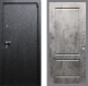 Входная металлическая Дверь Рекс (REX) 3 FL-117 Бетон темный в Кашире