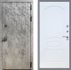 Входная металлическая Дверь Рекс (REX) 23 FL-128 Белый ясень в Кашире