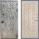 Входная металлическая Дверь Рекс (REX) 23 FL-183 Беленый дуб в Кашире
