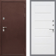 Входная металлическая Дверь Рекс (REX) 5 металл 3 мм Сити Белый ясень в Кашире